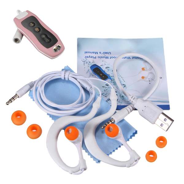 Waterproof MP3 Player For Swimming/Diving/Surfing
