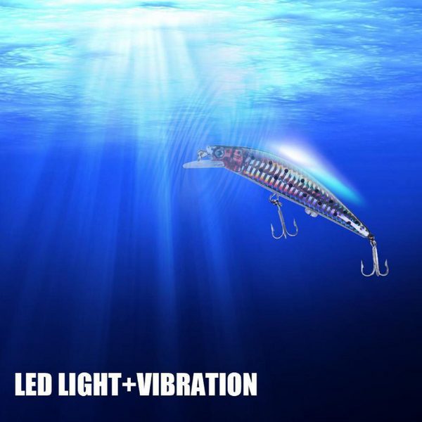 Electric Rechargeable Fishing Lures  With Vibration