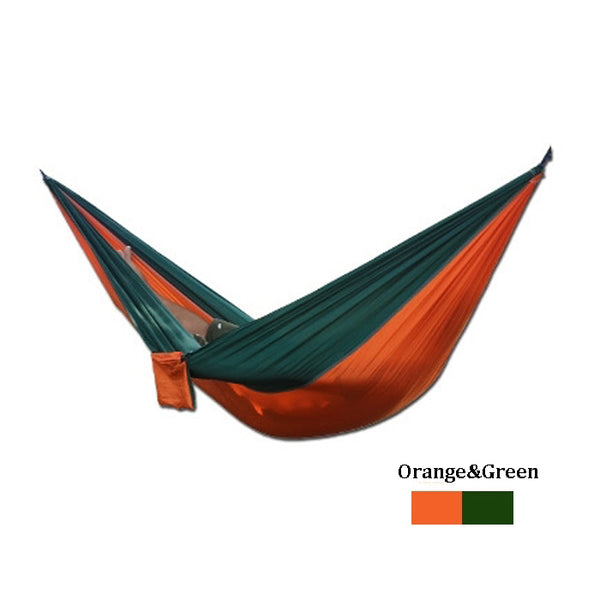 Double Nylon Hammock With Storage