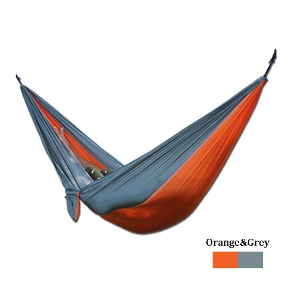 Double Nylon Hammock With Storage