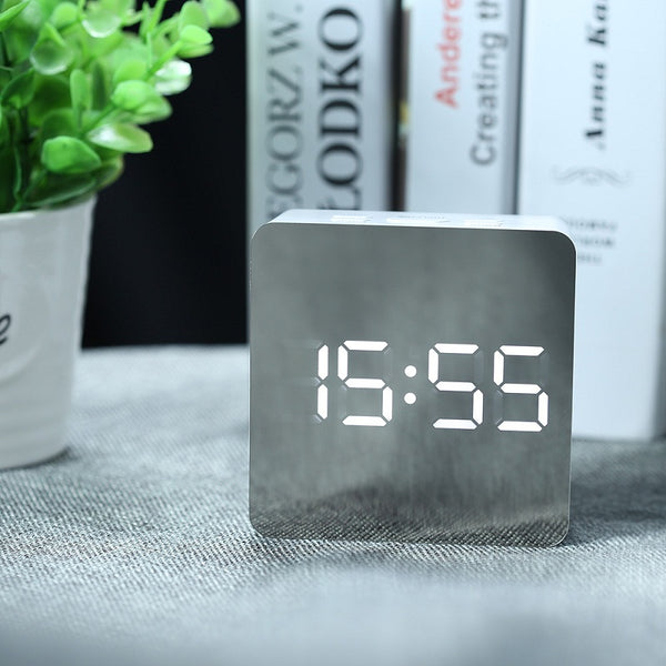 LED Digital Mirror Alarm Clock