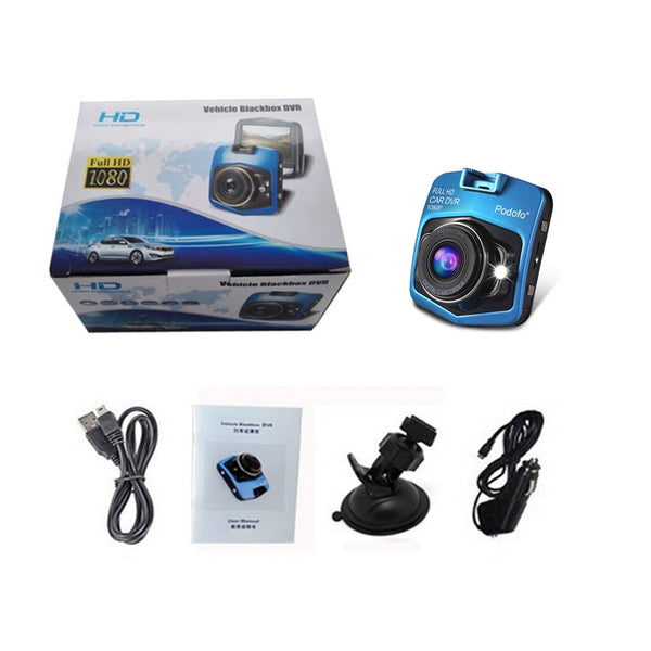 Podofo Newest Mini DVRs Car DVR GT300 Camera Camcorder 1080P Full HD Video registrator Parking Recorder Loop Recording Dash Cam