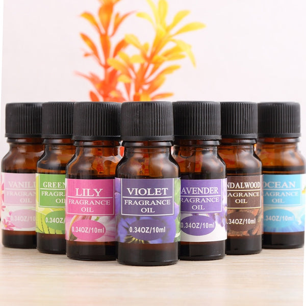 10ml Pure Essential Oils For Aromatherapy Diffusers Essential Oils Organic Body Relieve Stress Oil Skin Care Help Sleep TSLM1