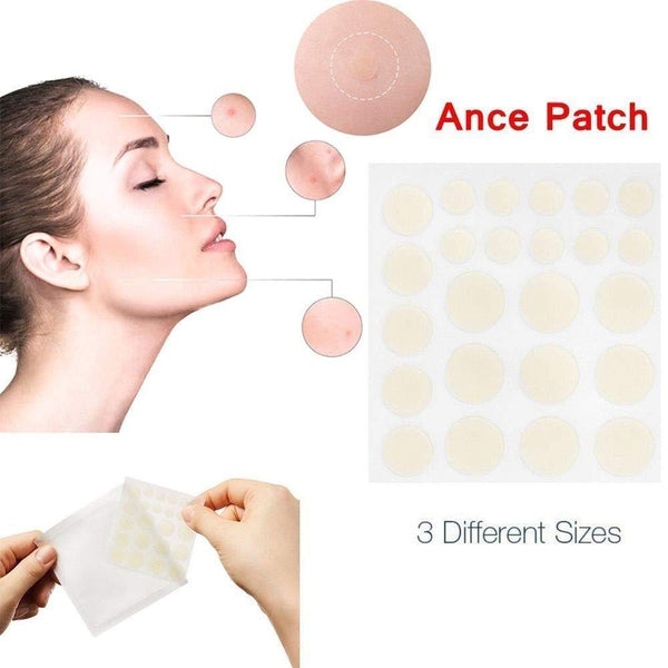 24pcs Hydrocolloid Acne Invisible Pimple Master Patch Skin Tag Removal Patch Pimple Blackhead Blemish Removers Facial Care Tool