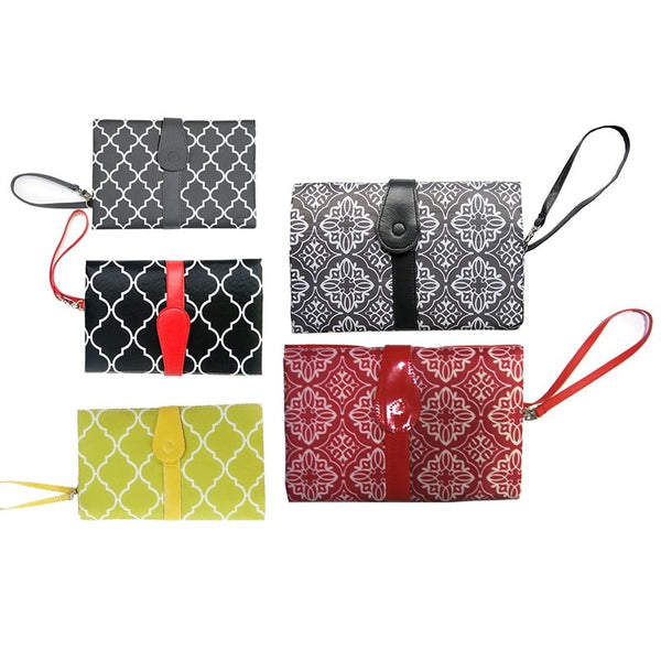 Portable Diaper Changing Pad Clutch with Barrier for Newborn Foldable Clean Hands Changing Station Soft Flexible Travel Mat13