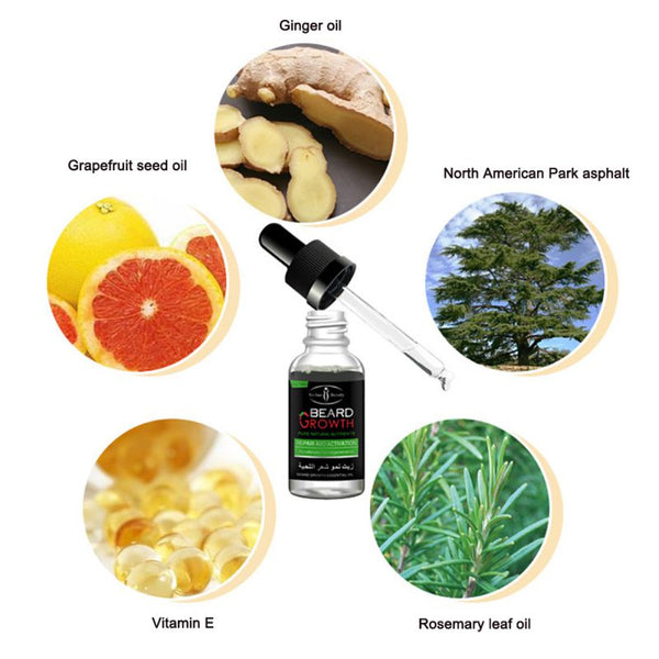 Professional Men Beard Growth Enhancer Facial Nutrition Moustache Grow Beard Shaping Tool Beard care products