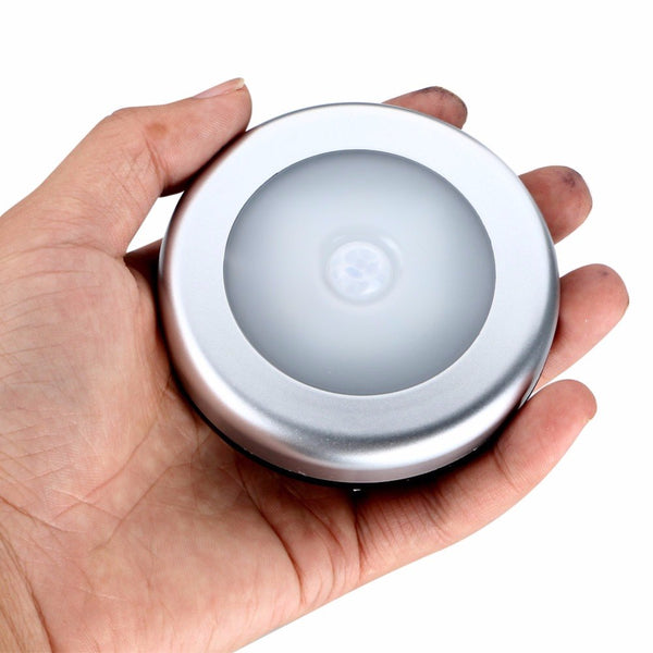1Pc 6LED PIR Body Motion Sensor Activated Wall Light Night Light Induction Lamp Closet Corridor Cabinet led Sensor Light