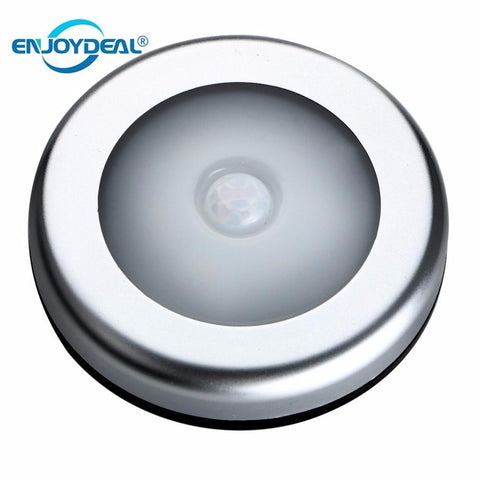 1Pc 6LED PIR Body Motion Sensor Activated Wall Light Night Light Induction Lamp Closet Corridor Cabinet led Sensor Light
