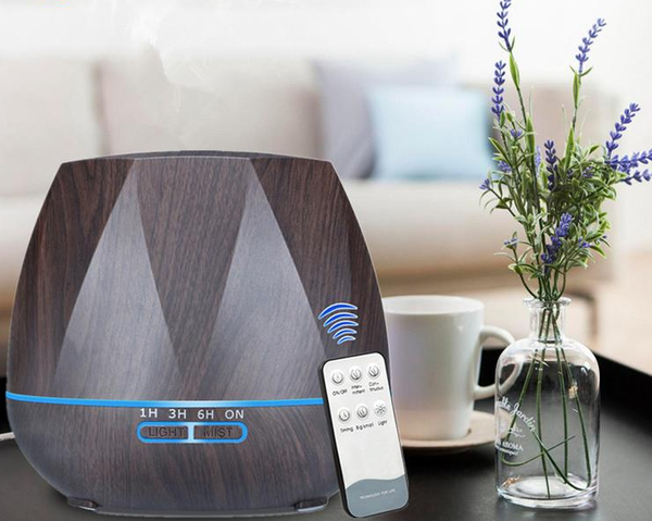 Portable Air Humidifier Remote Control 7 Colour Changing Timer
