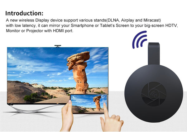 MiraScreen G2 MINI PC Android Media Player TV Stick Push cast Wifi Display Receiver Dongle Android DLNA Wireless Air play