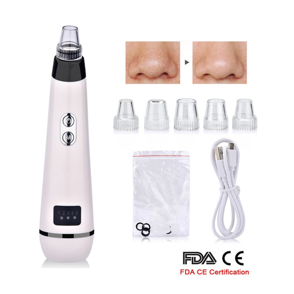 Blackhead Skin Care Dropshipping Discounted Price Face Deep Pore Acne Pimple Removal Vacuum Suction Facial Diamond Beauty Tool