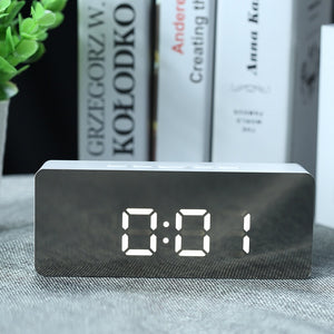 LED Digital Mirror Alarm Clock