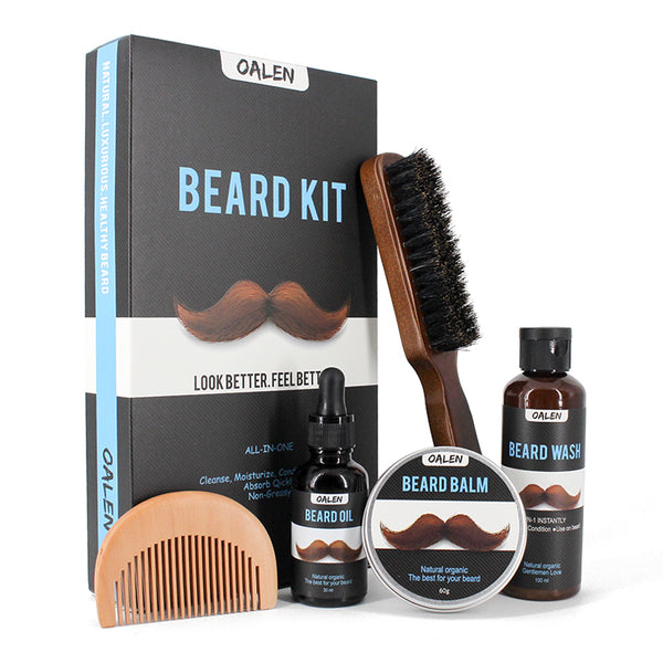 Men Beard Oil Balm Moustache Wax for styling Beeswax Moisturizing Smoothing Gentlemen Beard Care Healthy Moustache Wax