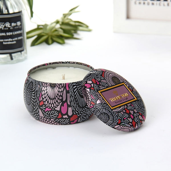 Natural Soy Wax Candle Fragrance Handmade Scented Candle  Gifts Decorations