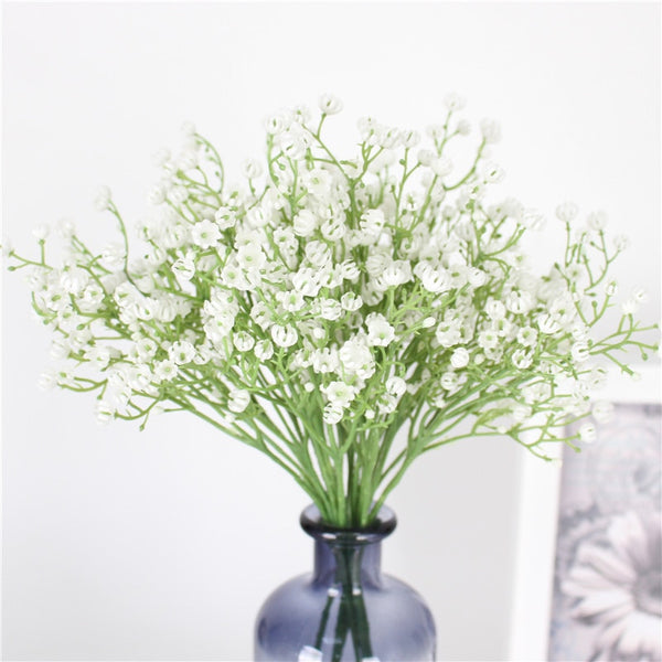 1PCS 58cm Rustic artificial flower interspersion mantianxing decor for home table  wedding flower plastic Gypsophila babysbreath
