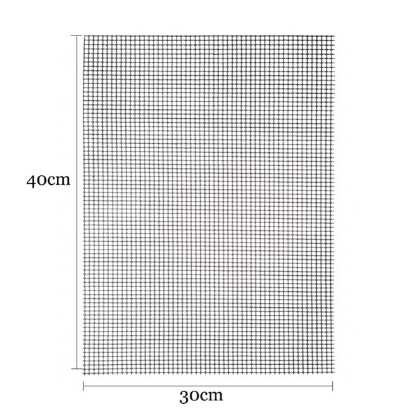 Non Stick BBQ Mesh Grill Mat Cooking Sheet Churrasco Barbecue Liner Roaster Tools 30*40cm