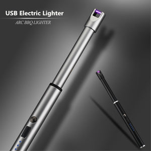 New Arc Pulse BBQ Lighter USB Electronic Lighter Women Kitchen Gadgets Portable Functional Candle Lighter Cigarette Smoking Tool