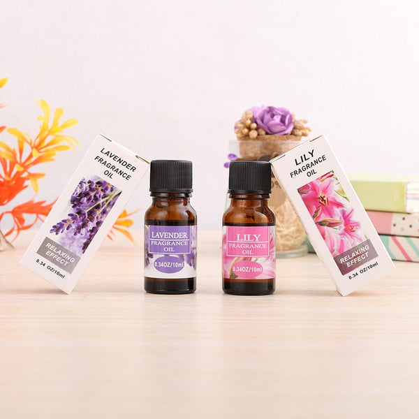 10ml Pure Essential Oils For Aromatherapy Diffusers Essential Oils Organic Body Relieve Stress Oil Skin Care Help Sleep TSLM1