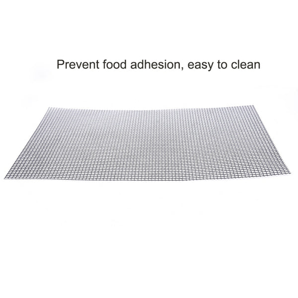 Non Stick BBQ Mesh Grill Mat Cooking Sheet Churrasco Barbecue Liner Roaster Tools 30*40cm