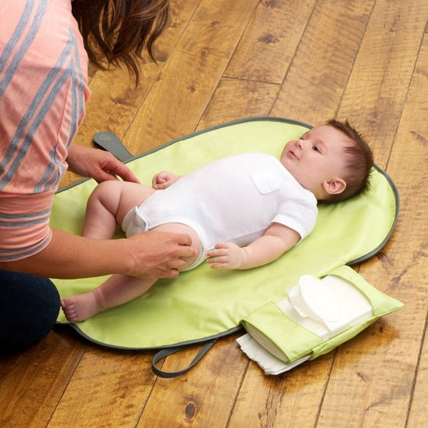 Portable Diaper Changing Pad Clutch with Barrier for Newborn Foldable Clean Hands Changing Station Soft Flexible Travel Mat13