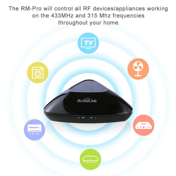 Broadlink Original RM Pro WiFi+IR+RF+4G APP Remote Control work for Alexa Google Home RF 433MHz Wireless Smart Home Automation