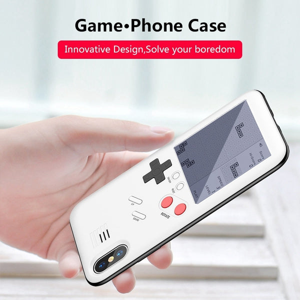 KISSCASE Game Machine Phone Case For iPhone X 6 6S Plus Cover Black Retro Game Console Case For iPhone 7 8 Plus X Capinha Fundas