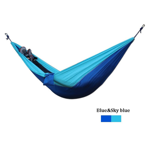 Double Nylon Hammock With Storage