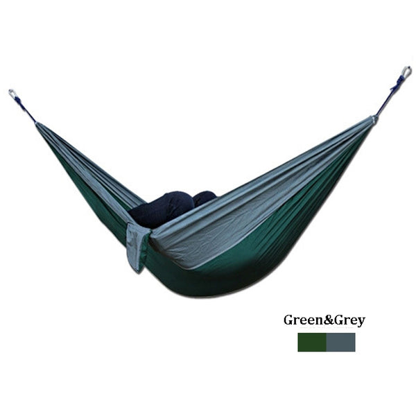 Double Nylon Hammock With Storage